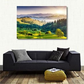 Quadro decorativo - Natureza - Paisagem - Terra - Tela em Te