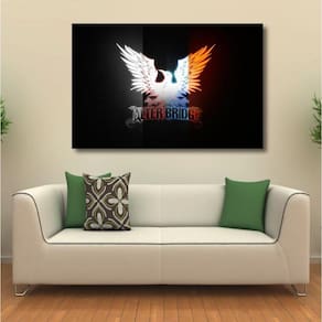Quadro Decorativo Alter Bridge - Vintage - Tela em Tecido