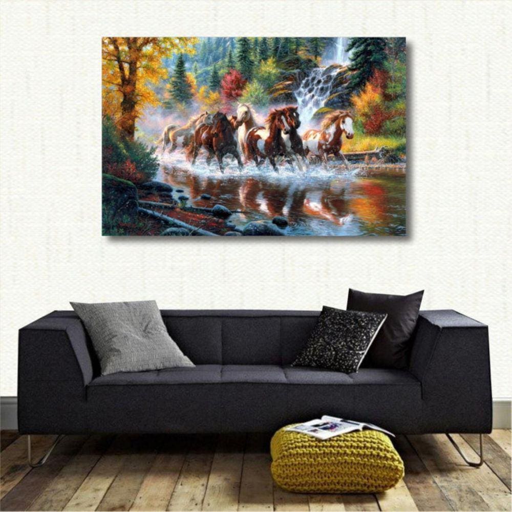 Quadro decorativo Cavalos na Natureza Art