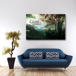 Quadro decorativo Game Of Thrones Tela em Tecido
