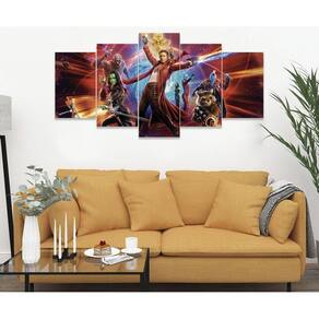 Quadro Decorativo Sala Quarto Escritório Guardiões da Galáxi