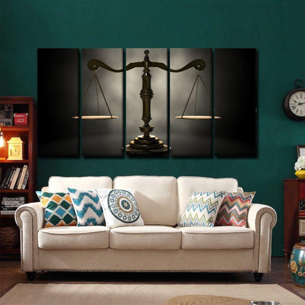 Quadros Decorativos Direito - Balança 65x140mt em Tecido