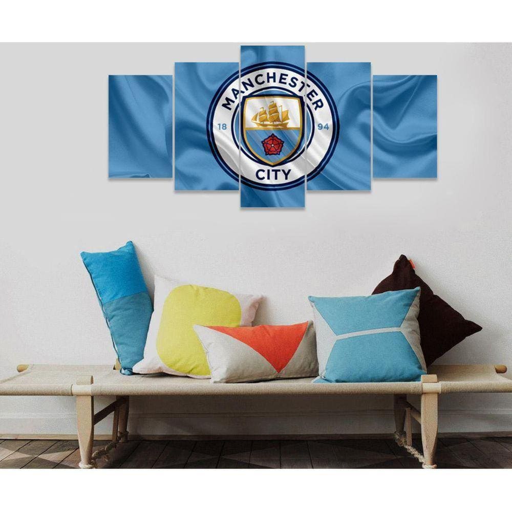 Quadro Decorativo Sala Quarto Escritório Manchester City 2