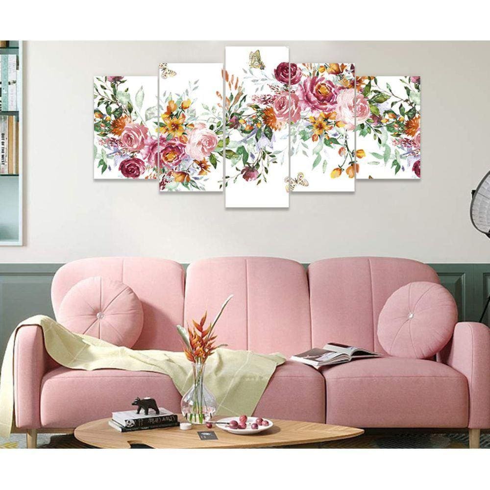 Quadro Decorativo Sala Quarto Escritório Floral