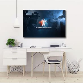 Quadro decorativo CSGO - Jogos - A Tela em Tecido