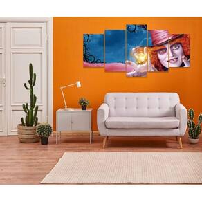Quadro Decorativo Sala Quarto Escritório Chapeleiro Maluco