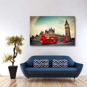 Quadro decorativo London - Vintage Paisagem -