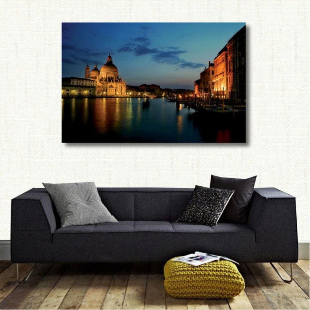 Quadro Decorativo Cidades - Veneza - Tela em Tecido