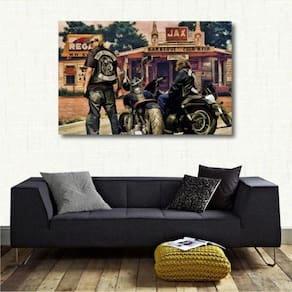 Quadro decorativo Sons Artístico - Tela em Tecido