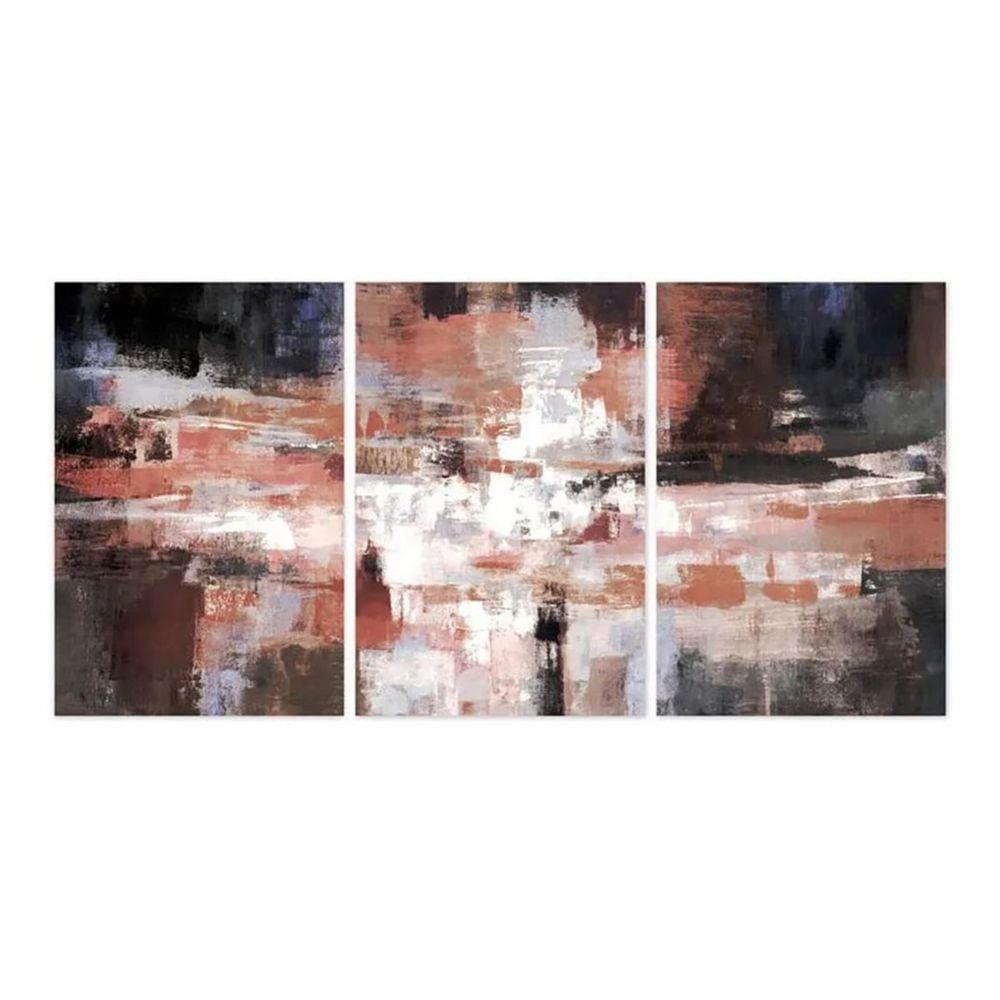 Quadro Moderno Abstrato Mosaico Decorativo Sala Escritórios