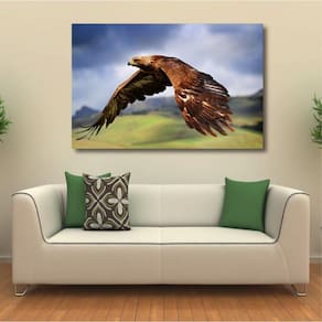 Quadro decorativo - Pássaro - Animais - Paisagem - Tela em T
