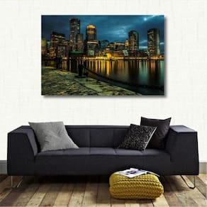 Quadro Decorativo Cidade de Boston - Paisagem - Canvas