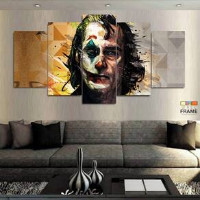 Quadro Decorativo Coringa 130x60 cm em tecido