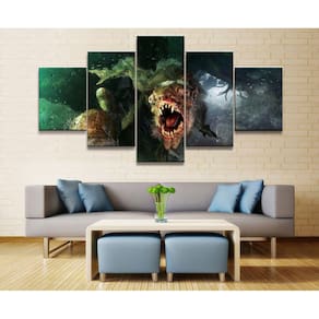 Quadro Decorativos Jogos com 5 peças 130x65 m14