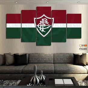 Quadros Decorativos Fluminense 63x130mt em Tecido