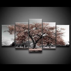 Quadro Decorativo 129x63 Sala Quarto Árvore Marrom 1