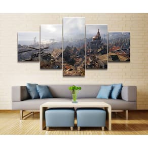 Quadro Decorativos Jogos com 5 peças 130x65 m11