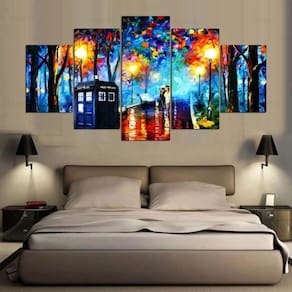 Quadro Decorativo 129x63 Sala Escritório Moderno Espaço Amor