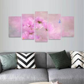 Quadro decorativo Flor Natureza Planta Cor Artístico