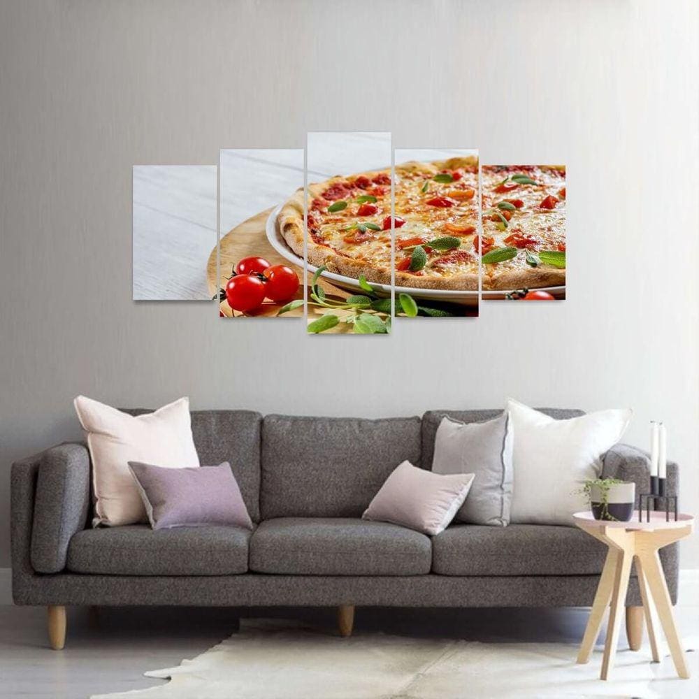 Quadro decorativo Mosaico Pizza Pizzarias 5