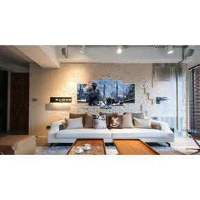 Quadro Decorativos Battlefield com 5 peças 130x65 m07
