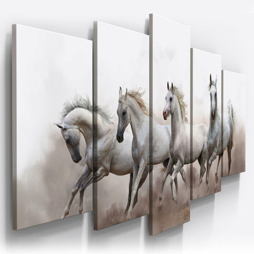 Quadros Decorativos Cavalos Fazenda Sala 2