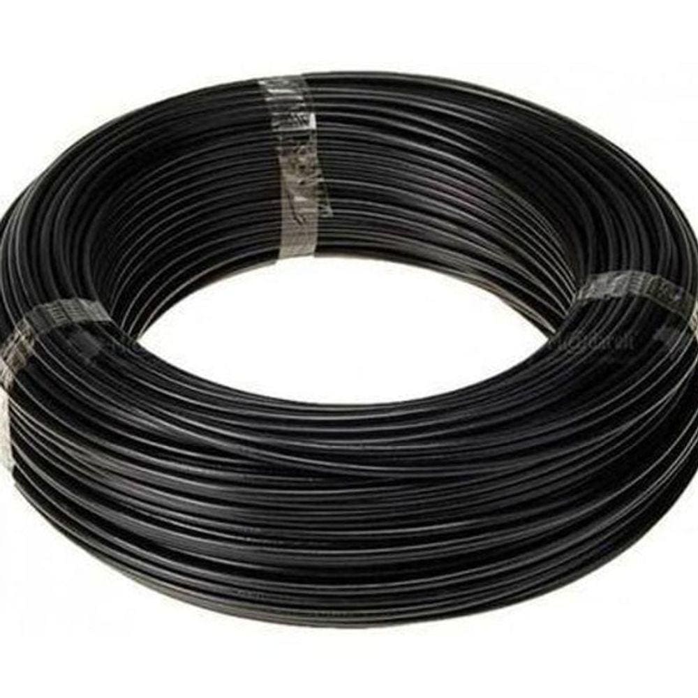 Fio Cabo Flexível 1,5Mm Preto - 100 Metros