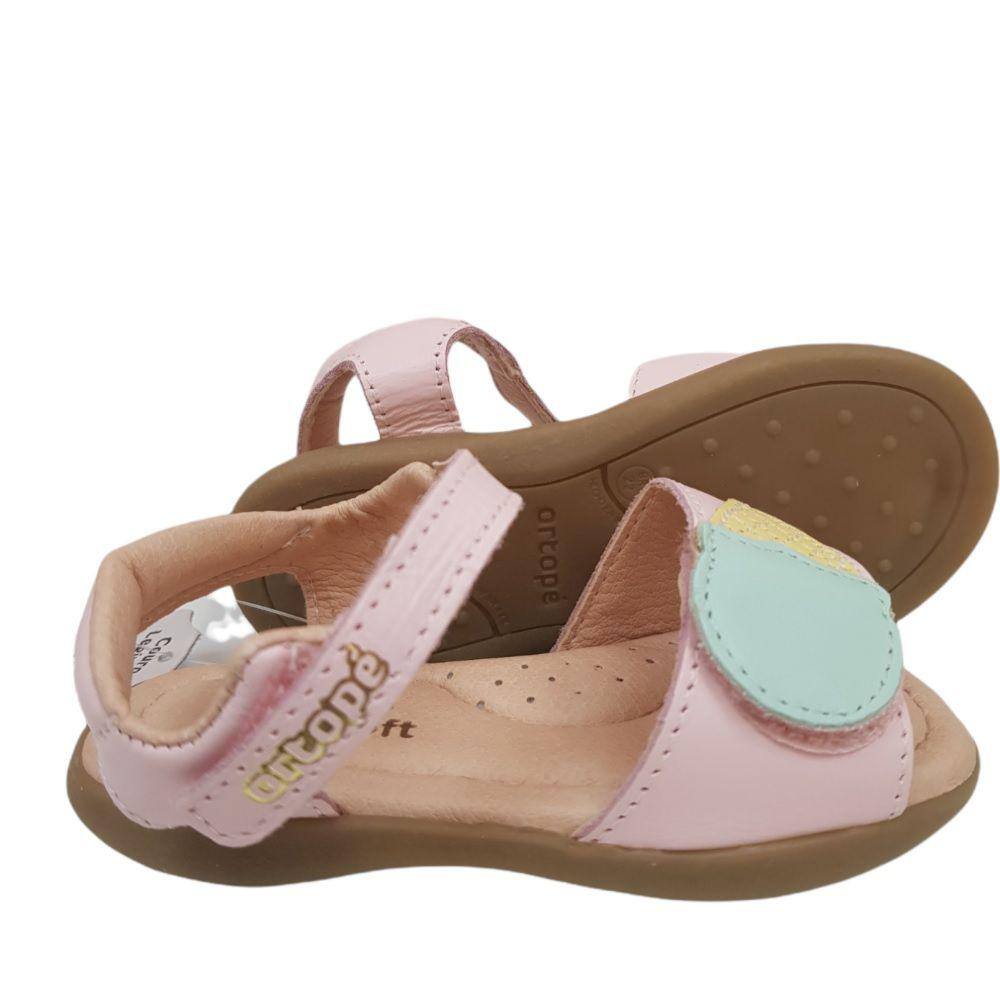 Sandália Infantil Feminina Ortopé Sorvete Baby Pink | Casas Bahia