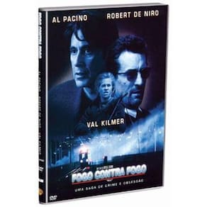 Dvd Fogo Contra Fogo Al Pacino Robert Niro Val Kilmer