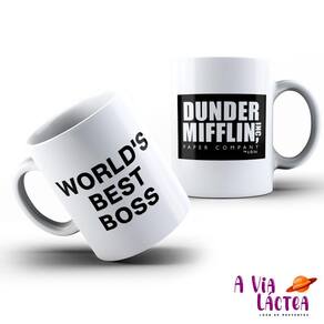 Camiseta Dunder Mifflin The Office + Caneca