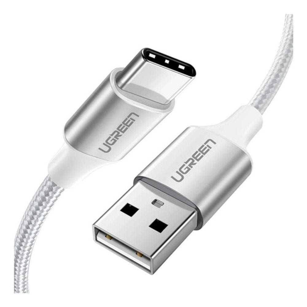 Cabo de Dados Ugreen Us288 Usb 2.0 p Usb Tipo C 1m Branco