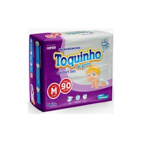 Fralda Infantil Toquinho De Gente Confort M C/90