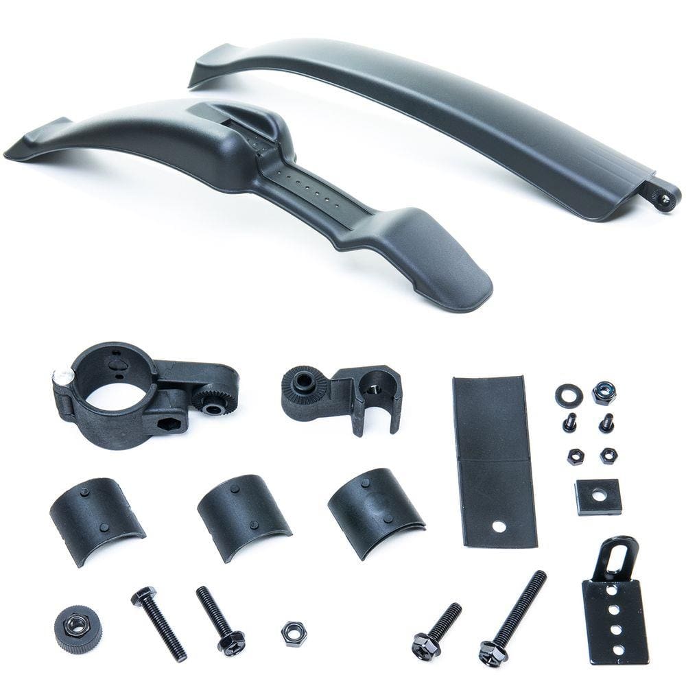 Paralama Plástico para Bicicleta Mtb ou Urbano Preto