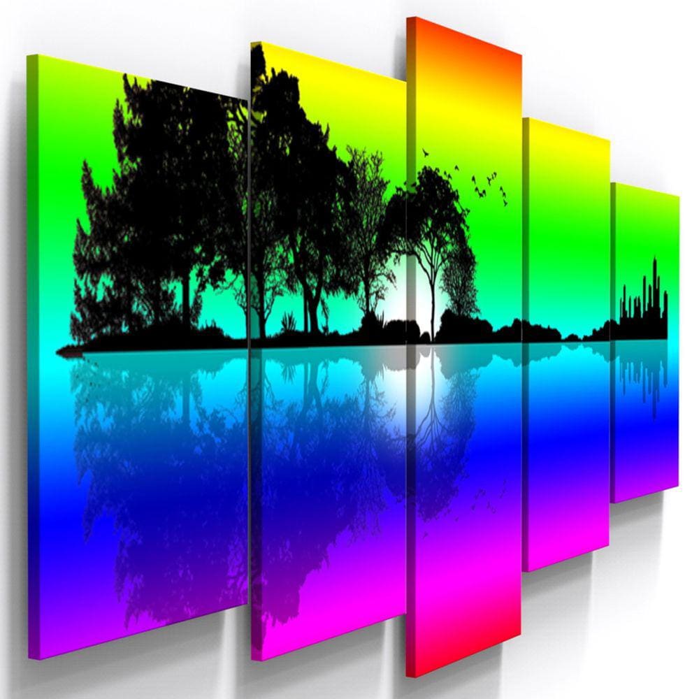 Quadros Decorativos Paisagem Violão Quarto 5