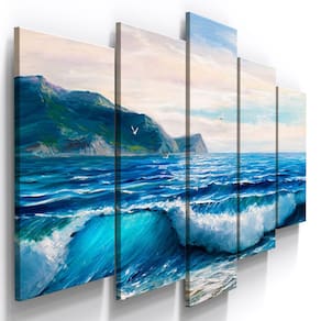 Quadros Decorativos Paisagem Mar Praia Recepção Sala