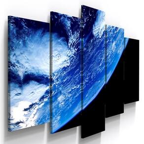 Quadros Decorativos Mundo Planeta Terra Geografia