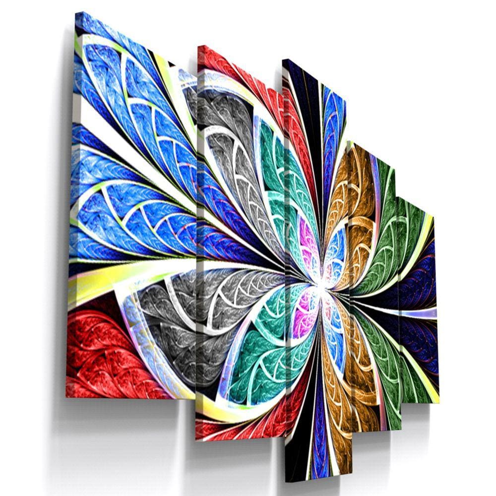 Quadros Decorativos Mandala Abstrato Sala