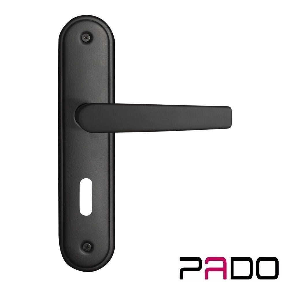 Fechadura Interna Pado Concept 40mm Espelho Preta 401i