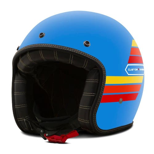 Capacete Custom Aberto Etceter Seven Eight Fosco com Viseira Bubble -  Capacete de Moto - Magazine Luiza