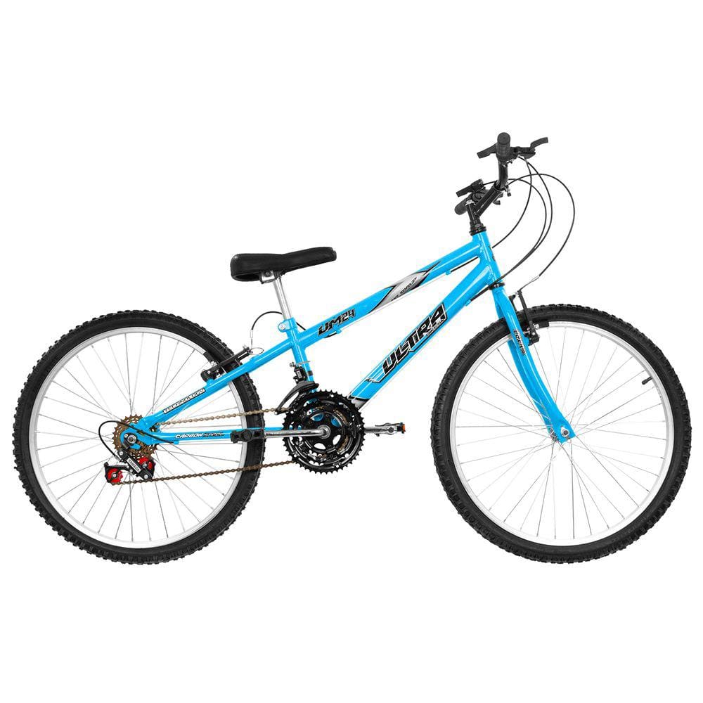 Bicicleta Aro 26 Ultra Bike Bicolor Adulto 18 Marchas