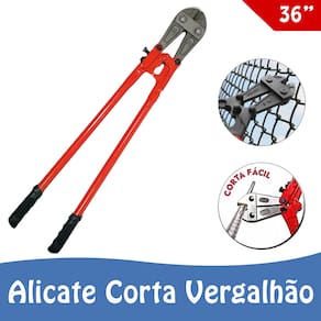Alicate Tesoura Corta Vergalhão 36 Pol Profissional Top
