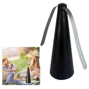 Ventilador Repelente de Mesa Inseto Mosca Mosquito Jardim Quintal Portatil