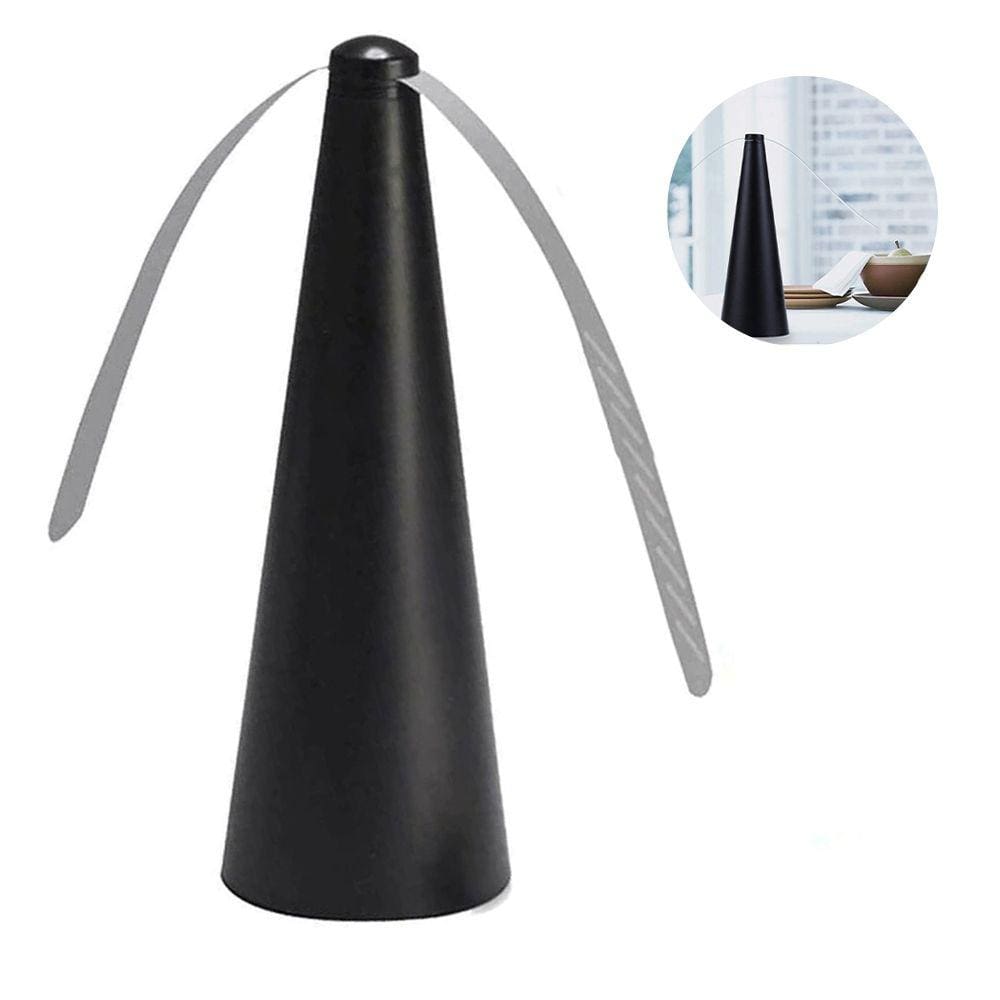 Ventilador Repelente de Mesa Quintal Jardim Portatil Mosca Inseto Mosquito