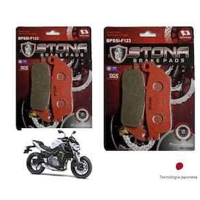 Pastilha freio dianteira Stona Sint Kawasaki Z650 ABS 2017+