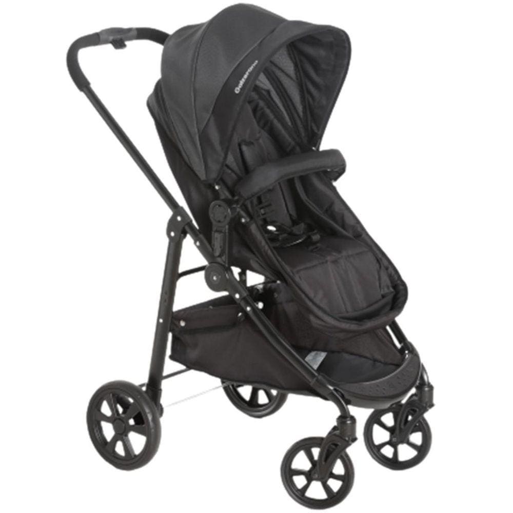 Carrinho de Bebe Galzerano Olympus Moises Passeio New Black