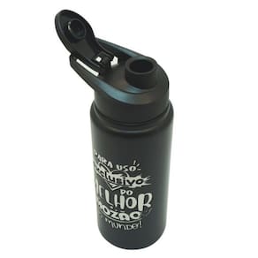 Squeeze Preto Com Bico 600 Ml Melhor Mozão - CEBOLA 99823