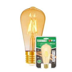 Lâmpada Led Filamento Vintage ST64 Taschibra E27 Bivolt