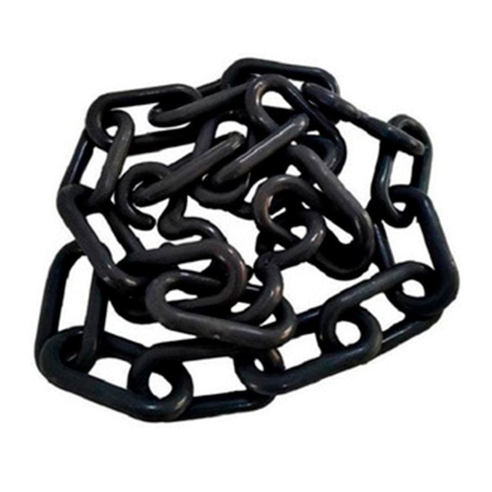 40 Mt Corrente Plástica Isolamento Calha Chuva Elo G Preto