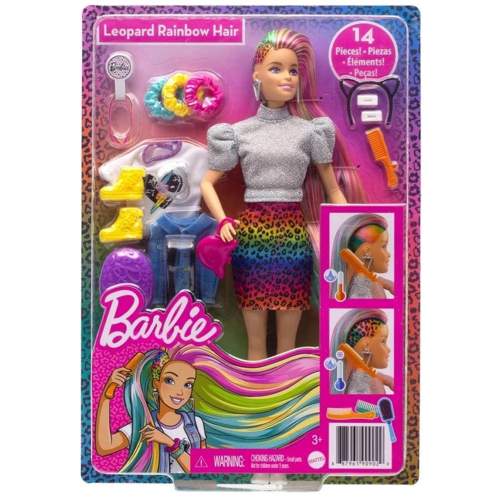 Barbie Boneca Cabelo Roxo - Profissões Cabeleireira - Mattel