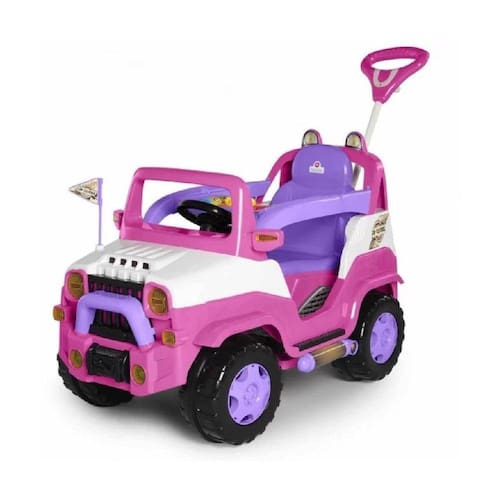imagem-Mini Veículo Infantil Diipi Rosa Da Calesita Tateti 1028
